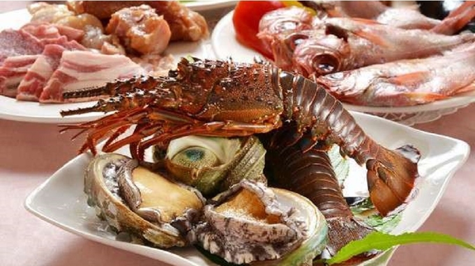 【別邸／1泊2食BBQ+鮑+金目鯛】下田名物・金目鯛の煮付けを丸ごと一匹！海鮮づくしの贅沢プラン